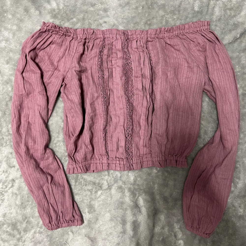 Brand New! Aeropostale Off The Shoulder Top